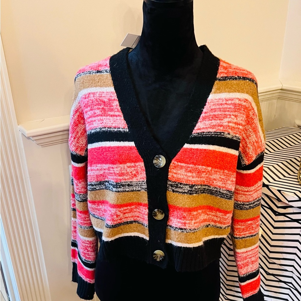 NWT BP Striped Cardigan